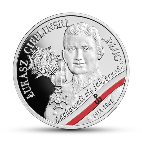 Moneta 10 zł Żołnierze Niezłomni „Pług”