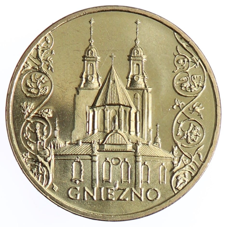 Moneta 2 zł Gniezno - 2005 rok