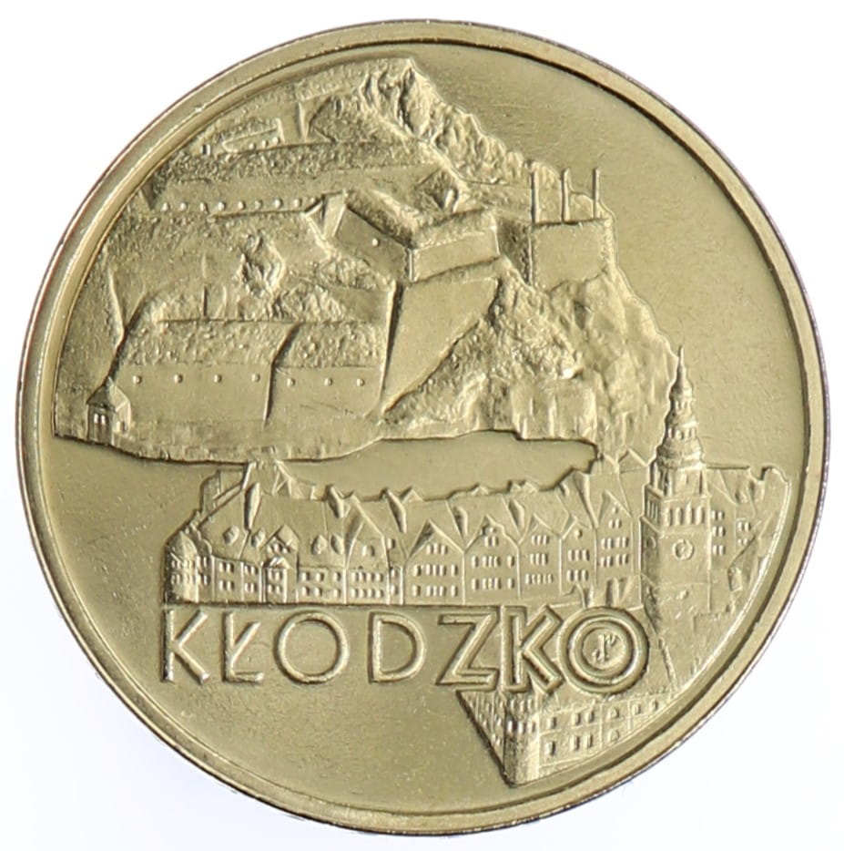 Moneta 2 zł Kłodzko - 2007 rok