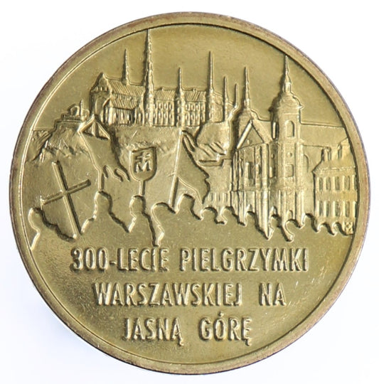 Moneta 2 zł Pielgrzymka na Jasną Górę - 2011 rok
