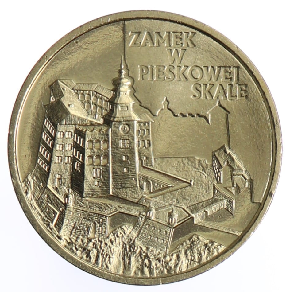 Moneta 2 zł Zamek w Pieskowej Skale - 1997 rok
