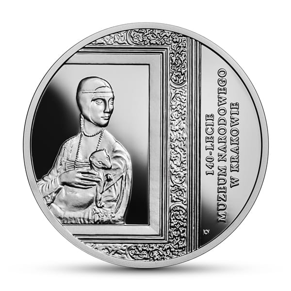 Moneta 20 zł 140-lecie Muzeum Narodowego w Krakowie