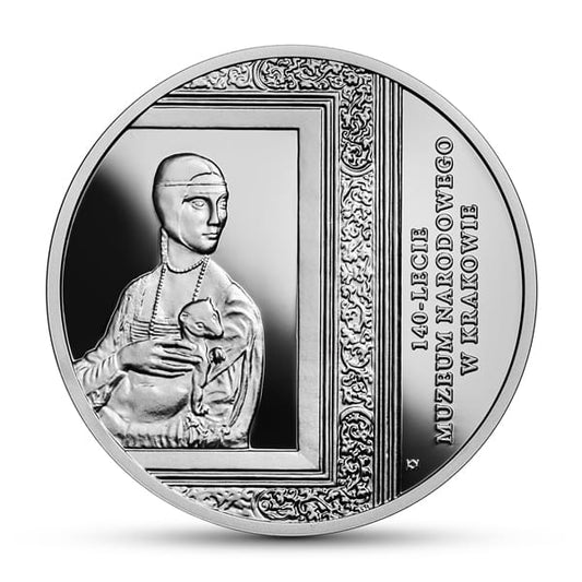 Moneta 20 zł 140-lecie Muzeum Narodowego w Krakowie