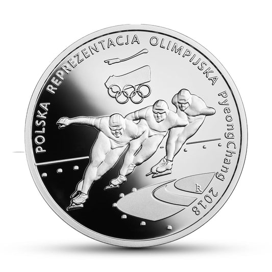 Moneta 10 zł PyeongChang 2018