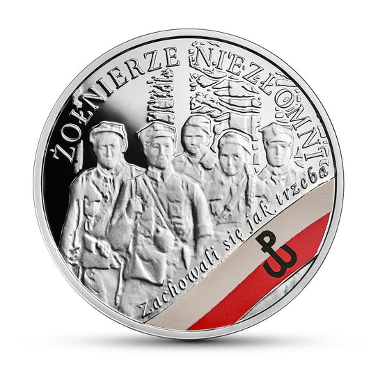 Moneta 10 zł Żołnierze Niezłomni