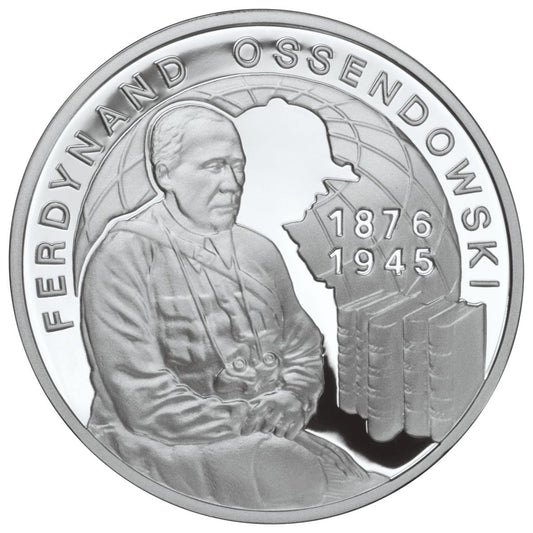 Moneta 10 zł Ferdynand Ossendowski