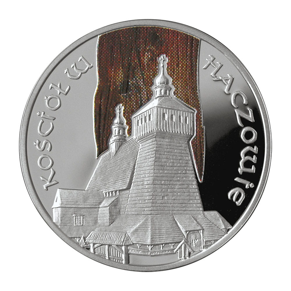 Moneta 20 zł Kościół w Haczowie