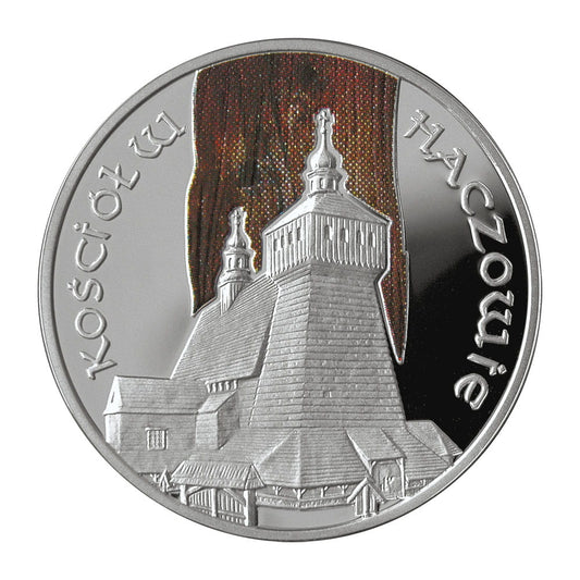 Moneta 20 zł Kościół w Haczowie