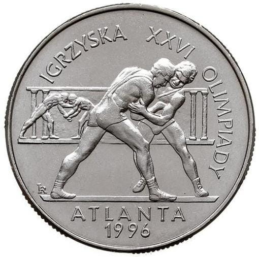 Moneta 2 zł Igrzyska - Atlanta - 1995 rok