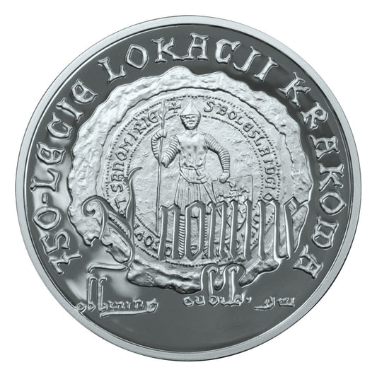 Moneta 10 zł Lokacja Krakowa
