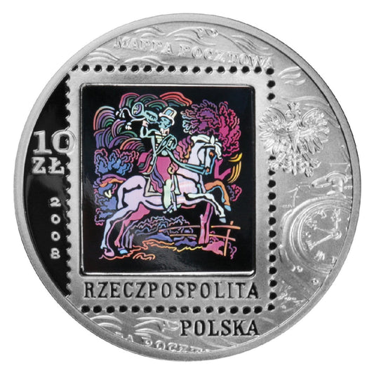 Moneta 10 zł Poczta Polska
