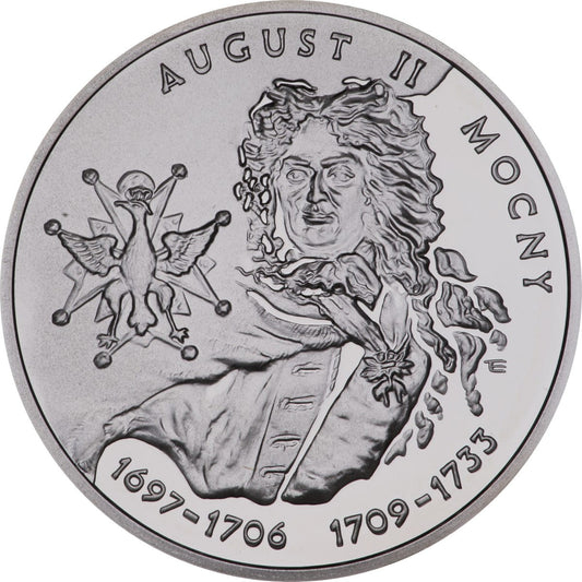 Moneta 10 zł August II Mocny