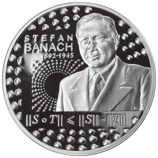 Moneta 10 zł Stefan Banach