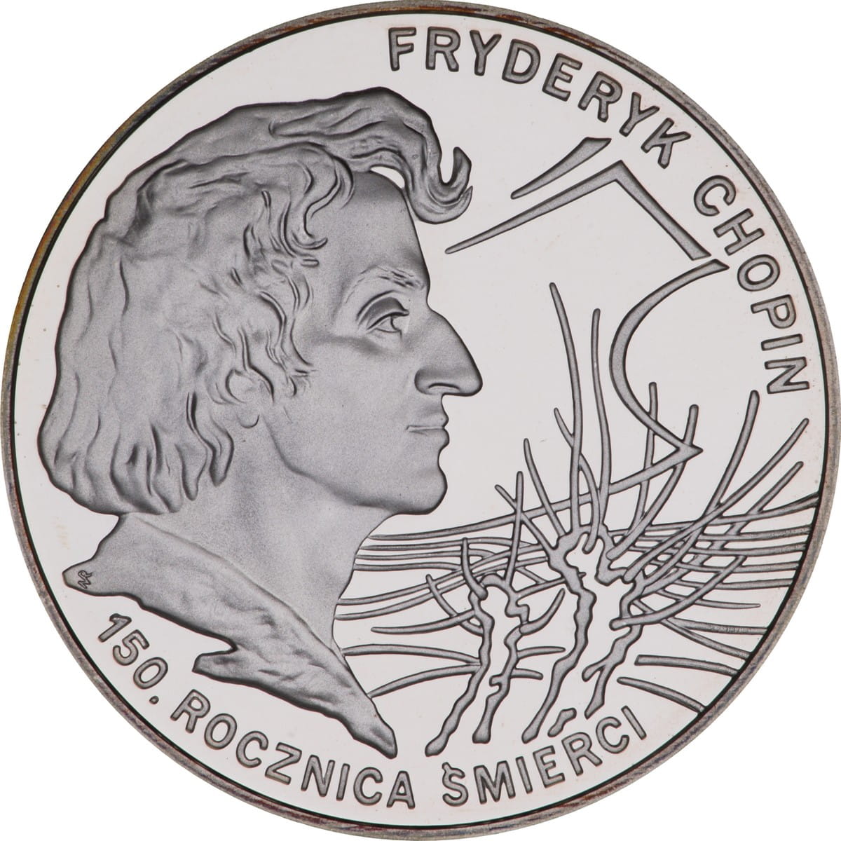 Moneta 10 zł Fryderyk Chopin