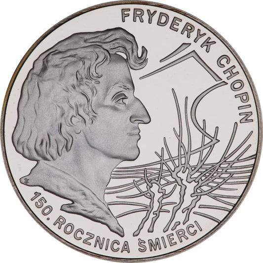 Moneta 10 zł Fryderyk Chopin
